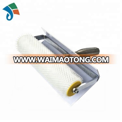 Flooring tool aluminium handle paint brush and epoxy spike roller