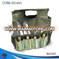 Eco-friendly garden tool set with carrying bag